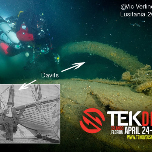 TEKDIVEUSA.2020 – The (almost )forgotten wrecks – SS Leopoldville – Lusitania – B24
